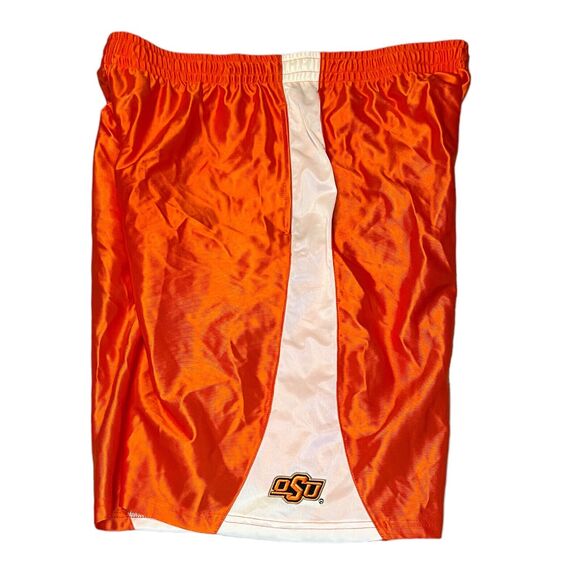 Pro Edge Mens XL Oklahoma State OSU Orange Basketball Activewear Shorts - Picture 3 of 5